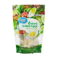 Great Value Hardboiled Peeled Eggs