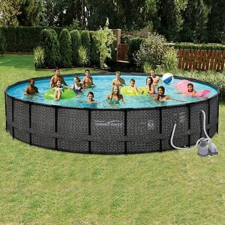Summer Waves 24x52 Elite Frame Pool